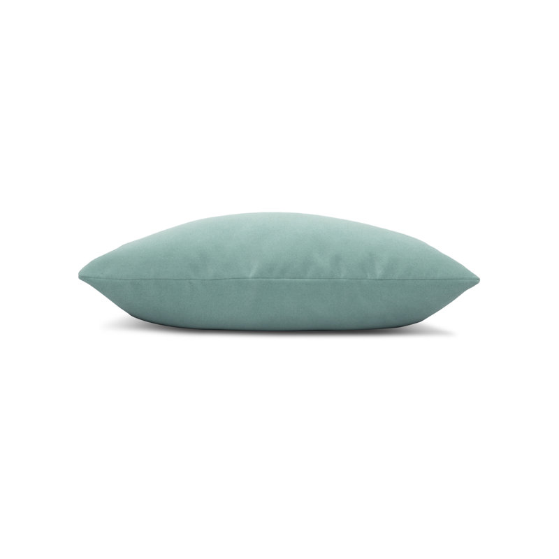 Lush Velvet Performance Pillow Cover & Insert, Tiffany, Square