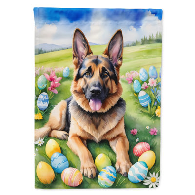 Drapeau de Pâques à œufs H 40 po x l 28 po