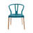 Burkleigh Plastic Dining Chairs with Beechwood Legs-934079331