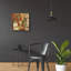  «Wine and Cheese Tustation 1» par Art Licensing Studio, art mural en verre acrylique, 24 po x 24 po-536790784