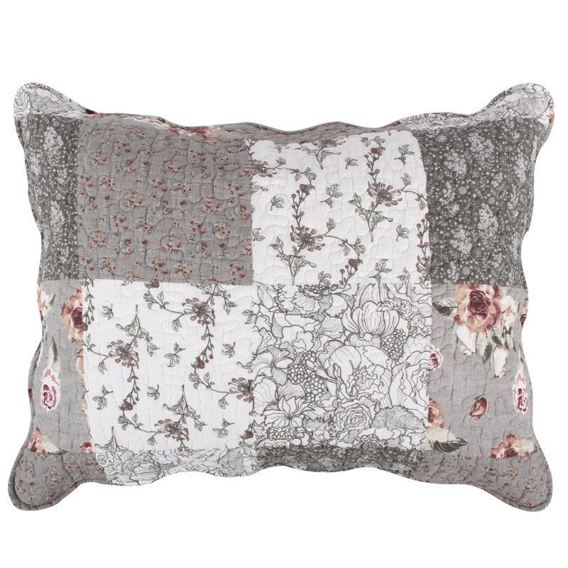 Greenland Home Fasions Giulia Multi Standard Sham, 20x26, Standard