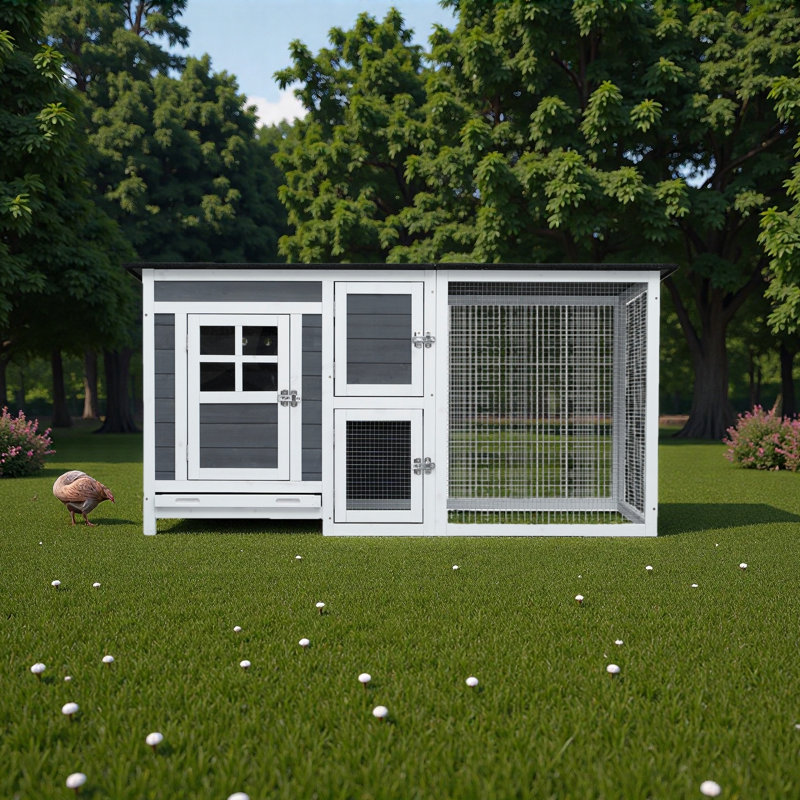 Cage à poulets pour l'extérieur