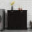 Two-Compartment Tilt-Out Laundry Sorter Cabinet-Black