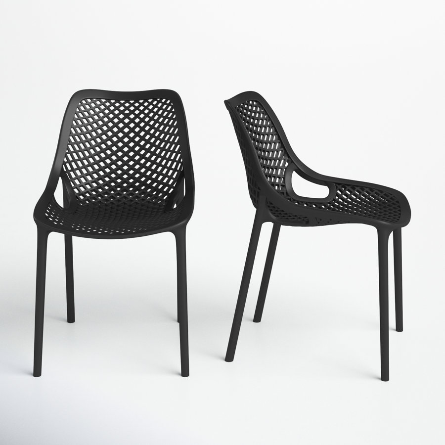 Farrah Stacking Patio Dining Chair