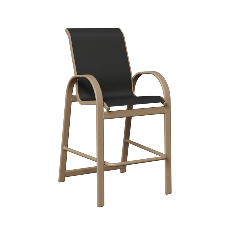 Fauteuil de bar berlinois Berlin Gardens, Chêne veiné de bois, Noir