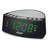 Digital Electric Tabletop Clock with Alarm in Black