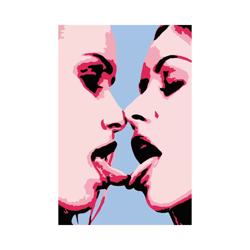 French by Steez - No Frame Gallery-Wrapped Canvas Giclée on Canvas, 30.48cm H x 20.32cm W