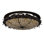 Greenbriar Oak 8 - Light Flush Mount