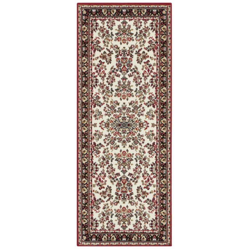Zabul Tufted Red/Beige/Pink Rug, Runner 80 x 250cm