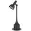 Lampe de bureau avec ports USB et USB-C, 58 cm de hauteur, gris anthracite, éclairage DEL à intensité variable