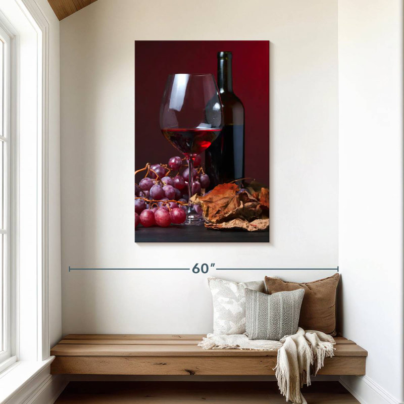 Yarlin Autumn Red Wine, 45" H x 30" W