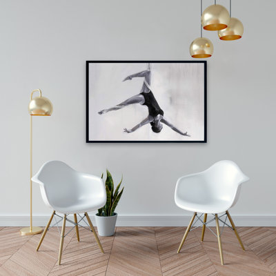 " Dancer On Aerial Silks "