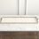 Plateau décoratif surdimensionné en rotin avec poignées en métal