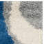 Tapis abstrait gris / bleu Delane-1137570899