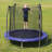 8' Round Backyard Trampoline with Safety Enclosure-69778194