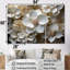 «Soft Neutral Tones Portray Hydrangea Blooms II - Hydrangea», ensemble d'art sur toile-107743187-107743186