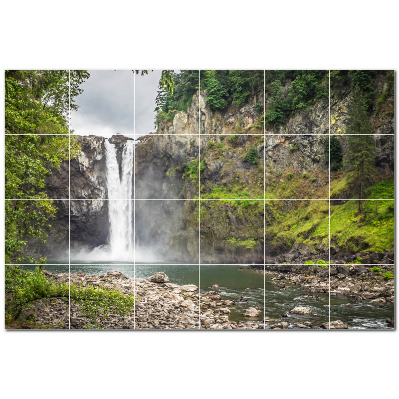 Chutes d'eau photo 8 x 8