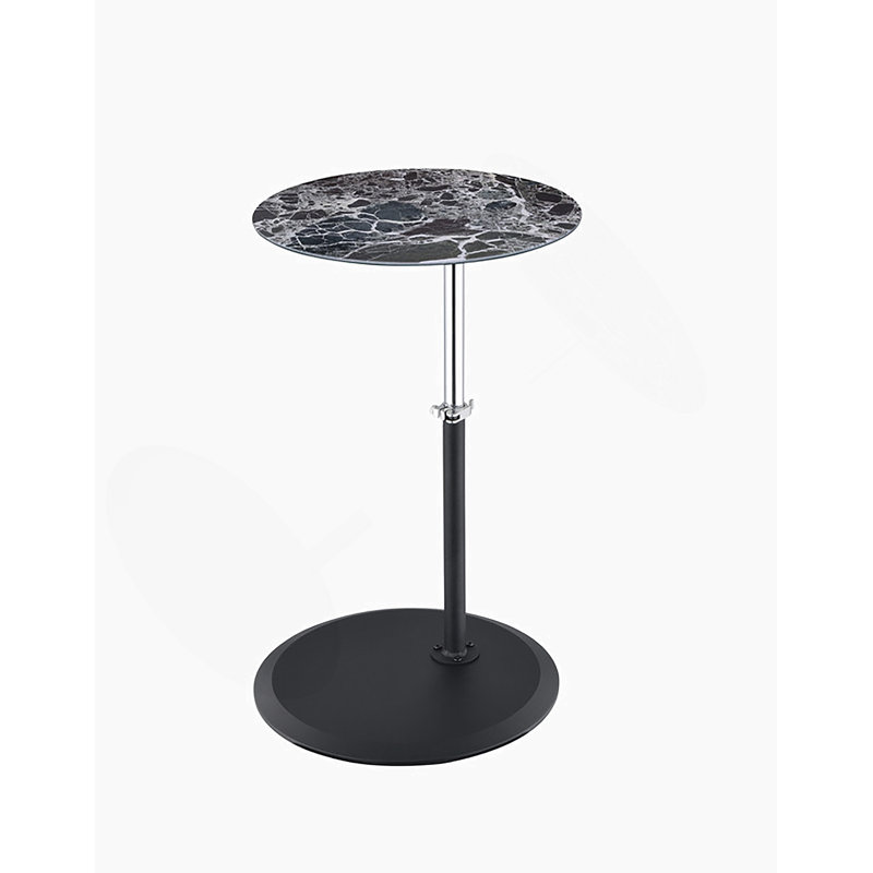 Table de bout à hauteur réglable, Black