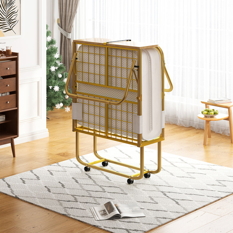 Lit pliant 31 po avec matelas en mousse viscoélastique 31 po, Lit simple