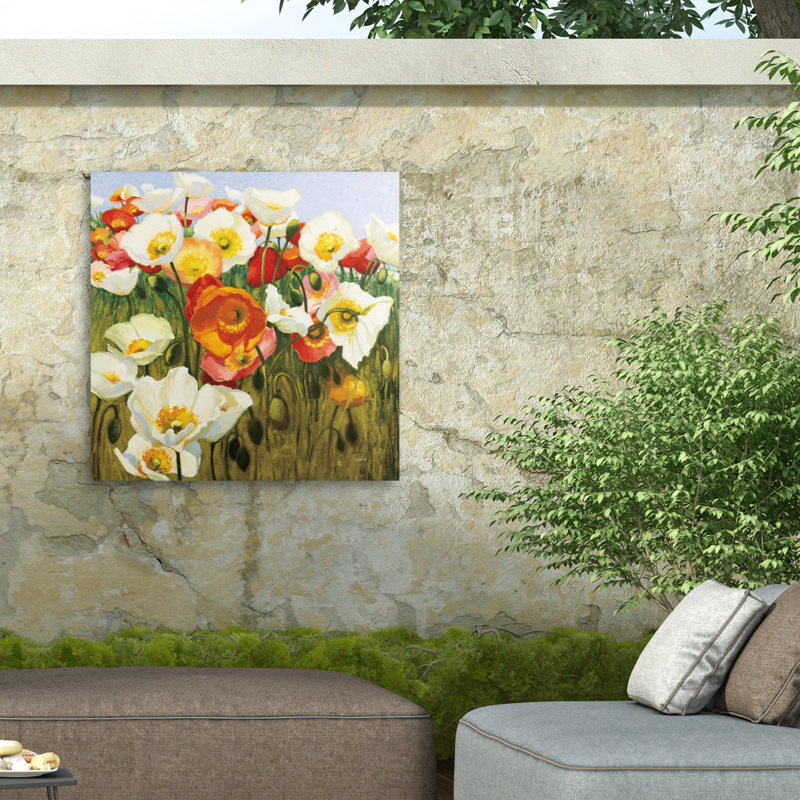 Shirley Novak Sunny Goodge Street Outdoor  Canvas, H 14 po x l 14 po