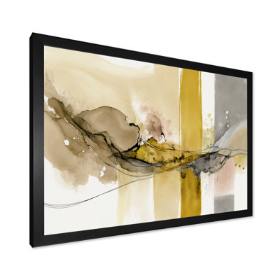 «Mustard Yellow Secrets IV», reproduction sur toile