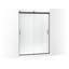 Levity 59.62" W x 82" H Double Sliding Shower Door with Blade Handles with CleanCoat® Technology-1113671065