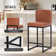 Upholstered 24" Counter Kitchen Stool Set of 2