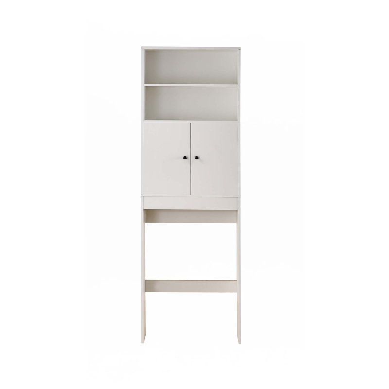 Armoire de rangement au-dessus de la toilette, Blanc