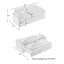 Canapé-lit extensible en velours côtelé 80 pouces avec porte-gobelet-707952985
