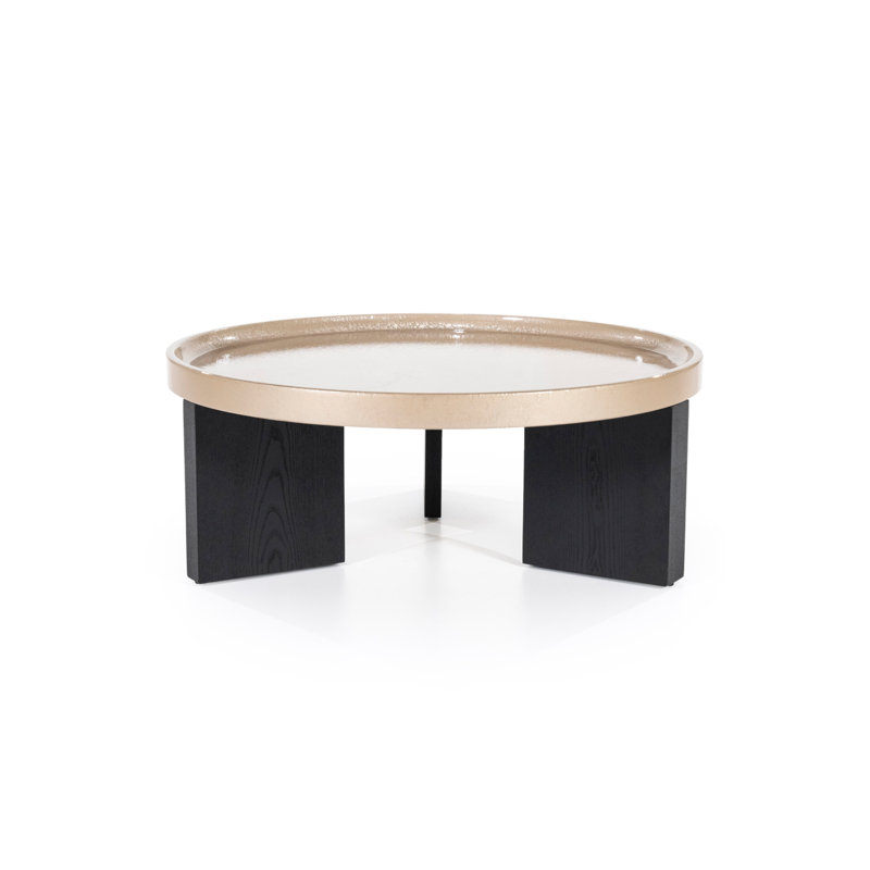 Table basse simple, Beige, H 14 po x L 35 po x l 35 po 