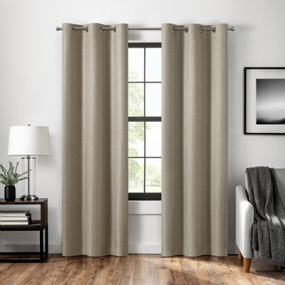Eclipse Welwick Magnitech 100% Blackout Curtain, Grommet, Seamless Magnetic Closure (1 Panel)