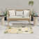 Nourison Aloha Ivory Green Modern Rug