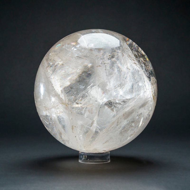 Quartz Abstract Figurines & Sculptures, 7" H x 7" W x 7" D