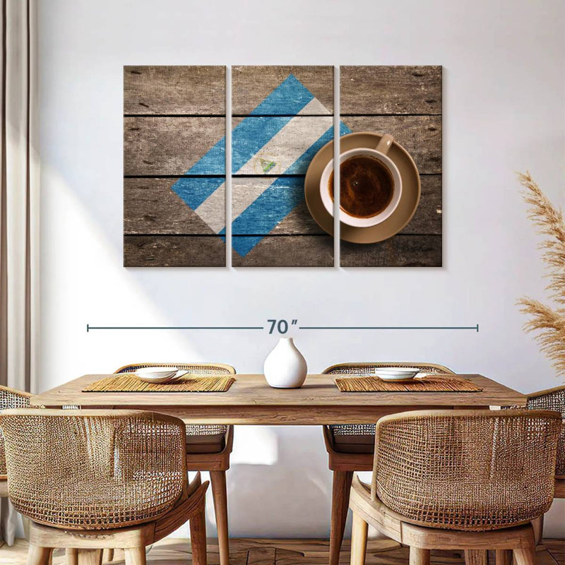 Nicaraguan Coffee, 36" H x 57" W