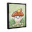 "Cadre souriant champignon et escargot flottant" par Michelle Gilsey sur-472227971-472227982