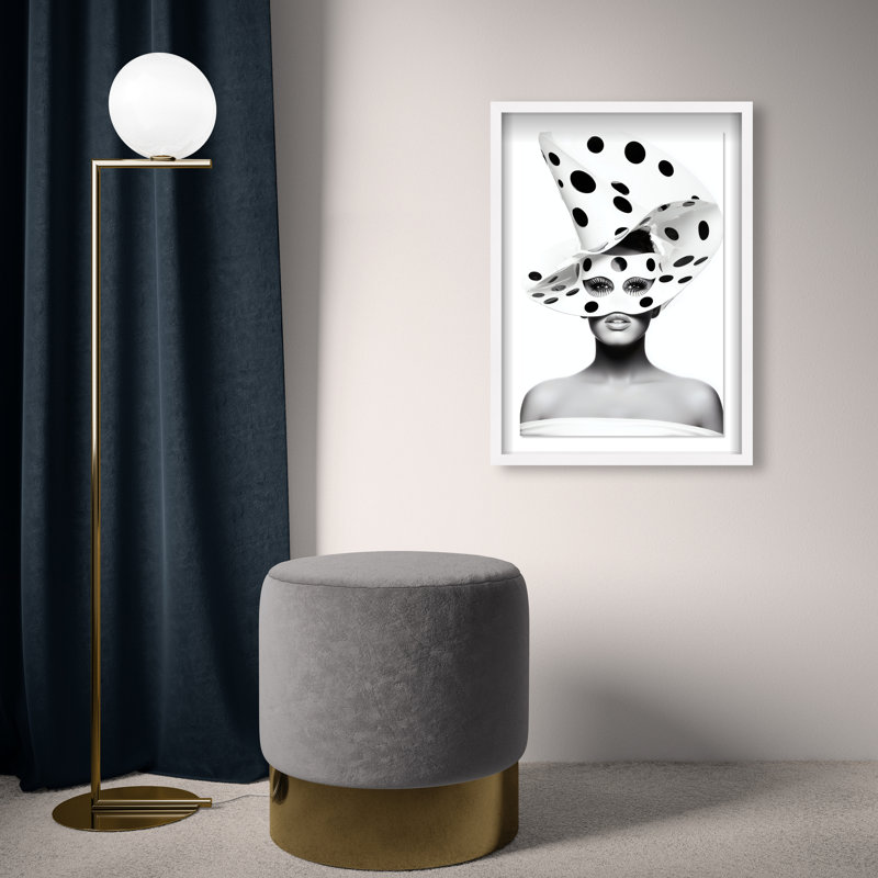 Spotted Sovereign Print by Oliver Gal, 16.5"H x 11.5"W, White Shadowbox
