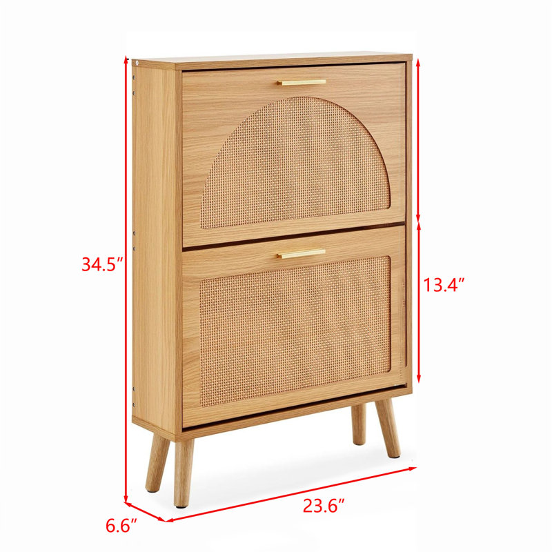 6 Pair Flip Down Shoe Storage