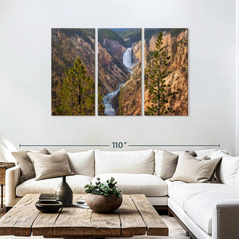 Alvord Great Yellowstone River, H 48 po x l 74 po