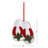 Nostalgic 4" 5 Piece Ceramic Tropical Ornaments