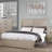 Rustic Style Bed Two Panel Headboard-13967822-13967820