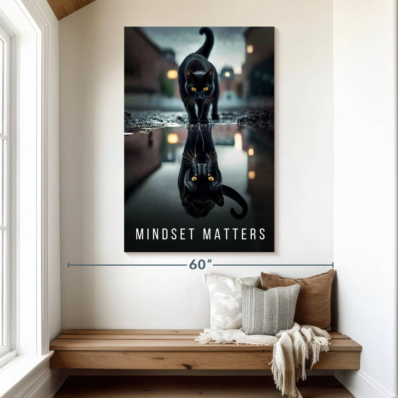 Mindset Matters II, 51" H x 34" W