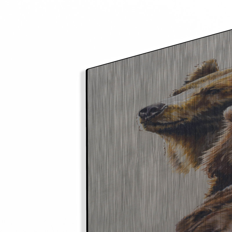 «Bear With Me» par Barbara Keith, H 36 po x l 24 po