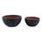 Aedin Planters Pottery Clay Modern Textured Round Design Decorative Bowl Style Set Of 2-1427606258