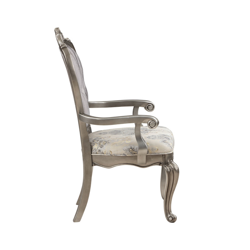 Chaises beiges (2) - Platine antique, élégant, salle à manger de luxe