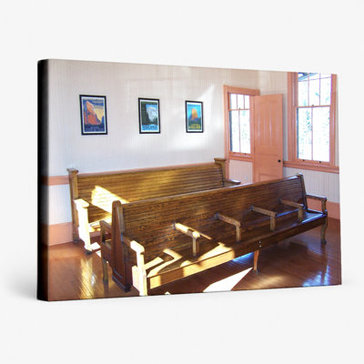 «Mount Rainier», art mural rétro sur toile rustique