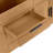 Hoult 72 in. Natural Teak Double Bathroom Vanity with Engineered Stone Top