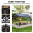 14.5 Ft. W X 11 Ft. D Solid Wood Patio Gazebo-71578381