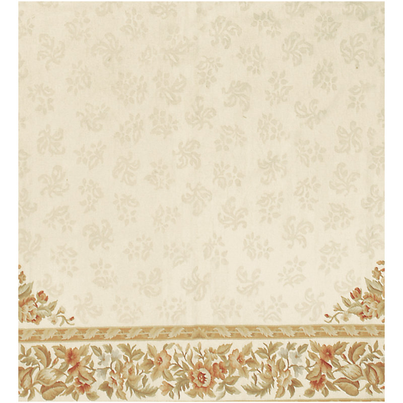 Wool Oriental Area Rug, Rectangle 4' x 8'