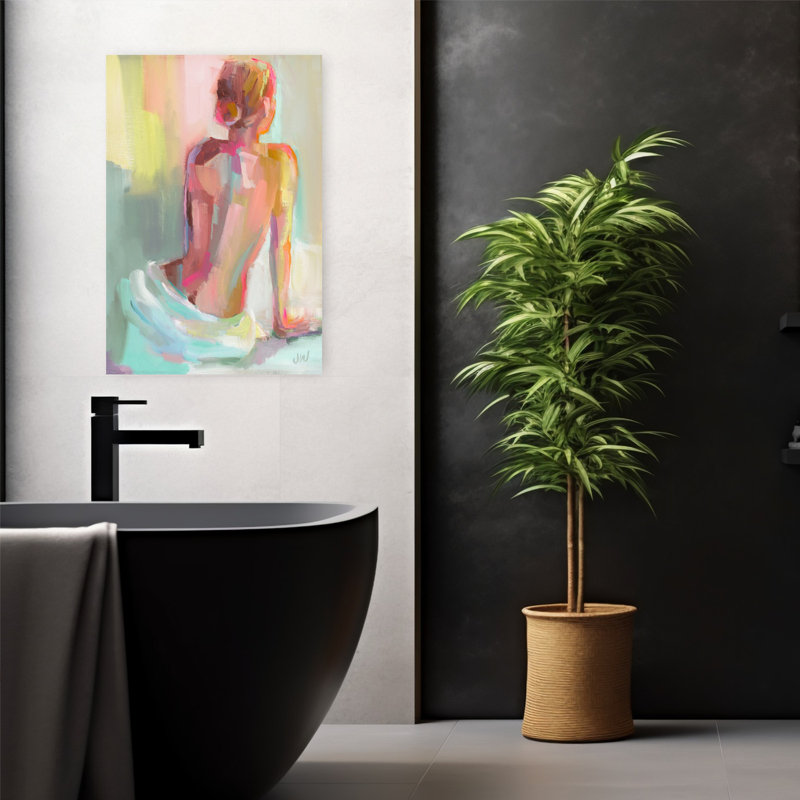 Art contemporain Art contemporain moderne, H 24 po x l 16 po