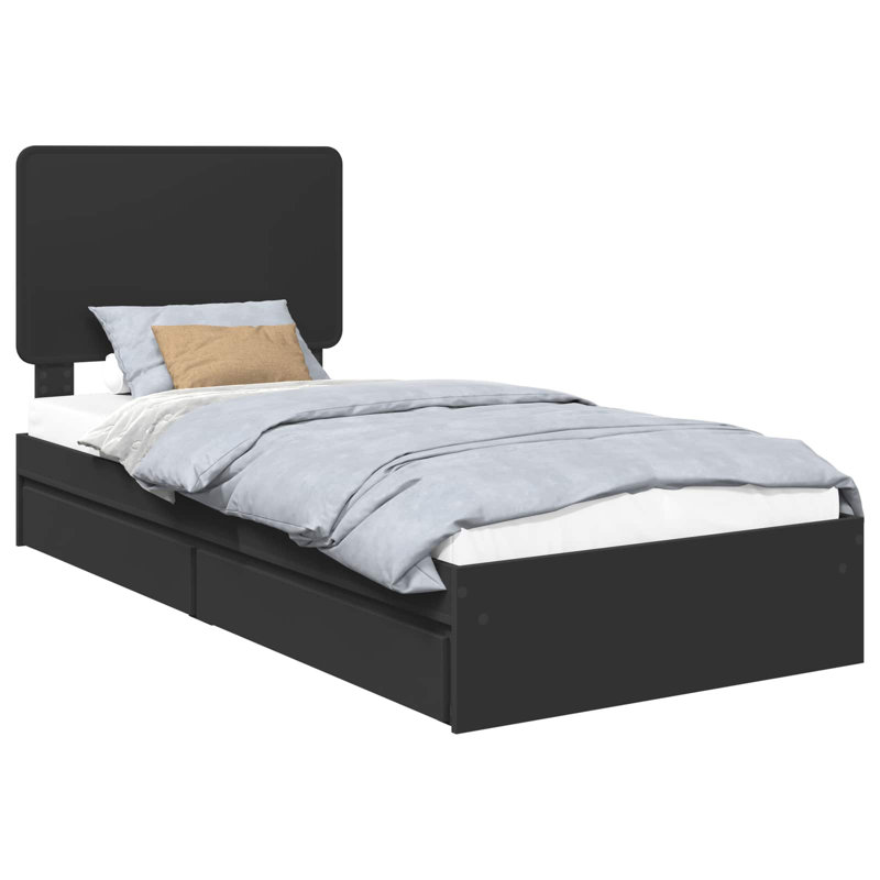 Bed, Small Single (2'6), Black